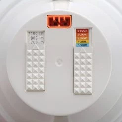 6 in. Selectable Integrated LED Recessed Trim Downlight 30 Configurations in 1 Fixture High Ceiling Output T20 Compliant by Commercial Electric -OCTO LIGHTS Shop commercial electric recessed lighting trims 53820101 4f 1000