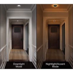 4 in. Canless Adjustable Color Temperature Integrated LED Recessed Light Trim w/ Night Light Reduces Eye Glare (24-Pack) by Commercial Electric -OCTO LIGHTS Shop commercial electric recessed lighting trims 53822101 24pk 66 1000