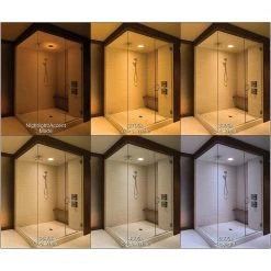 Ultra Slim 4 in. Canless Selectable CCT Integrated LED Recessed Light Trim with Night Light Feature 650 Lumens (4-Pack) by Commercial Electric 23 Ultra Slim 4 in. Canless Selectable CCT Integrated LED Recessed Light Trim with Night Light Feature 650 Lumens (4-Pack) by Commercial Electric -OCTO LIGHTS Shop commercial electric recessed lighting trims 53827101 4pk 44 1000