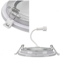 Ultra Slim 4 in. Canless Selectable CCT Integrated LED Recessed Light Trim with Night Light Feature 650 Lumens (4-Pack) by Commercial Electric 20 Ultra Slim 4 in. Canless Selectable CCT Integrated LED Recessed Light Trim with Night Light Feature 650 Lumens (4-Pack) by Commercial Electric -OCTO LIGHTS Shop commercial electric recessed lighting trims 53827101 4pk c3 1000