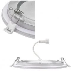 Ultra Slim 6 in. Canless Selectable CCT Integrated LED Recessed Light Trim with Night Light Feature 900 Lumens (8-Pack) by Commercial Electric -OCTO LIGHTS Shop commercial electric recessed lighting trims 53828101 8pk c3 1000