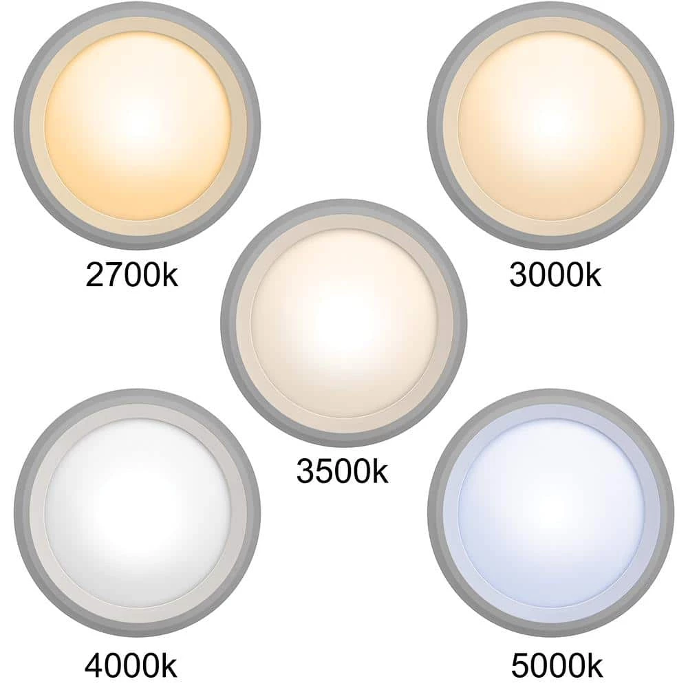 Ultra Slim 8 in. Canless Adjustable Color Temperature Integrated LED Recessed Trim with Night Light (24-Pack) by Commercial Electric 7 Ultra Slim 8 in. Canless Adjustable Color Temperature Integrated LED Recessed Trim with Night Light (24-Pack) by Commercial Electric - Image 5