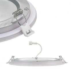 Ultra Slim 8 in. Canless Selectable CCT Integrated LED Recessed Light Trim with Night Light Feature 1800 Lumens (4-Pack) by Commercial Electric -OCTO LIGHTS Shop commercial electric recessed lighting trims 53829101 4pk c3 1000