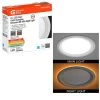 Ultra Slim 8 in. Canless Selectable CCT Integrated LED Recessed Light Trim with Night Light Feature 1800 Lumens by Commercial Electric -OCTO LIGHTS Shop commercial electric recessed lighting trims 53829101 64 1000
