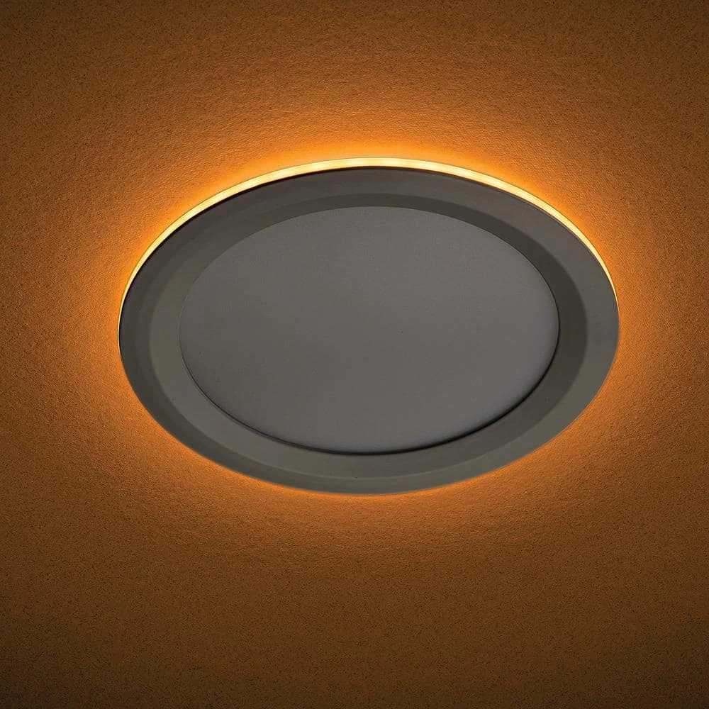 Ultra Slim 8 in. Canless Selectable CCT Integrated LED Recessed Light Trim with Night Light Feature 1800 Lumens (8-Pack) by Commercial Electric 12 Ultra Slim 8 in. Canless Selectable CCT Integrated LED Recessed Light Trim with Night Light Feature 1800 Lumens (8-Pack) by Commercial Electric - Image 10