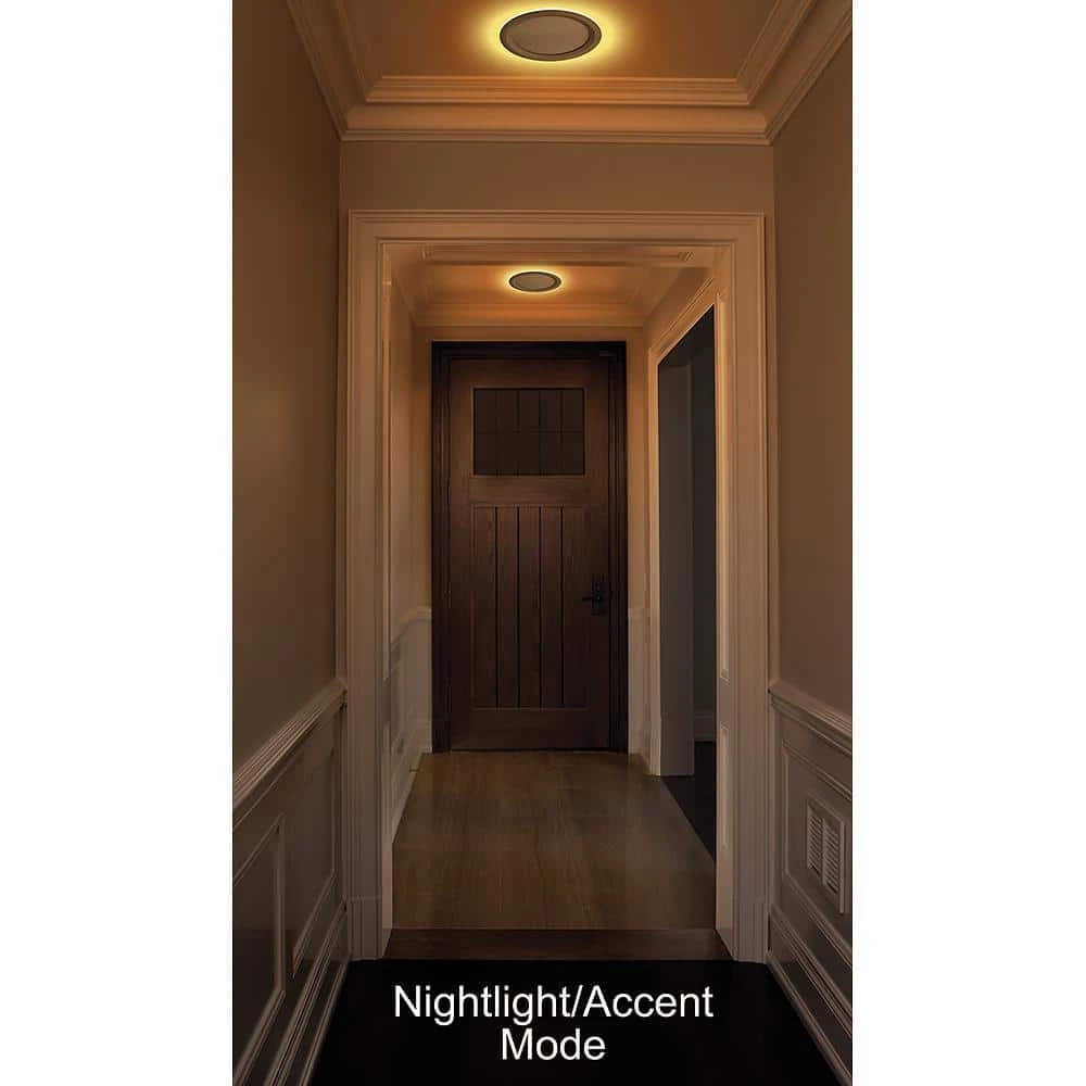 Ultra Slim 8 in. Canless Selectable CCT Integrated LED Recessed Light Trim with Night Light Feature 1800 Lumens (8-Pack) by Commercial Electric 9 Ultra Slim 8 in. Canless Selectable CCT Integrated LED Recessed Light Trim with Night Light Feature 1800 Lumens (8-Pack) by Commercial Electric - Image 7