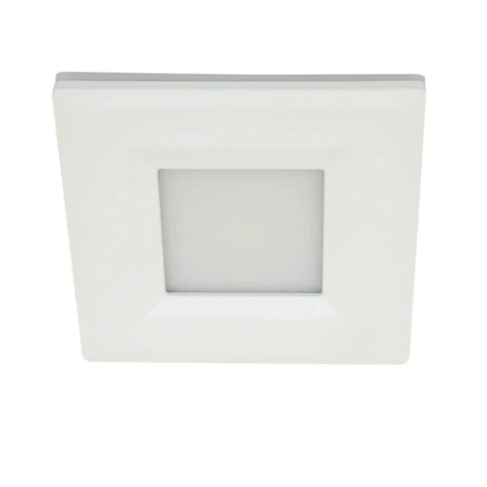 Ultra Slim 4 in. Square Canless Adjust Color Temp Integrated LED Recessed Light w/ Night Light and Black Trim Option by Commercial Electric 13 Ultra Slim 4 in. Square Canless Adjust Color Temp Integrated LED Recessed Light w/ Night Light and Black Trim Option by Commercial Electric - Image 11