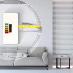 4 in. Selectable CCT Integrated LED Retrofit Ultra-Slim White Recessed Light Trim by Commercial Electric -OCTO LIGHTS Shop commercial electric recessed lighting trims 91846 4f 1000