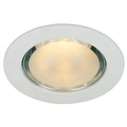 4 in. White Shower Recessed Can Light Lighting Trim Ring by Commercial Electric