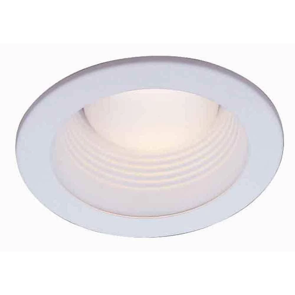 4 in. White Recessed Can Light Baffle Trim by Commercial Electric 3 4 in. White Recessed Can Light Baffle Trim by Commercial Electric