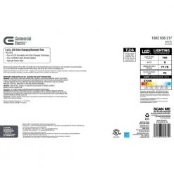 5/6 in. Color Temperature Selectable Integrated LED Recessed Trim (4-Pack) by Commercial Electric -OCTO LIGHTS Shop commercial electric recessed lighting trims ns01da09fr2 259 44 1000