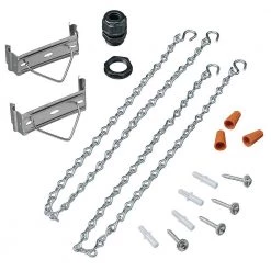 Vapor Tight 4 ft. 3600 Lumens Integrated LED Gray Wraparound Light 4000K Bright White Multi-Volt (4-Pack) by Commercial Electric -OCTO LIGHTS Shop commercial electric wraparound lights 54656441 4pk 44 1000