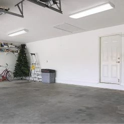 4 ft. High Output 5200 Lumens Integrated LED White Wraparound Light 4000K Bright White 120-277v Multi-Volt Direct Wire by Commercial Electric -OCTO LIGHTS Shop commercial electric wraparound lights 54677641 c3 1000