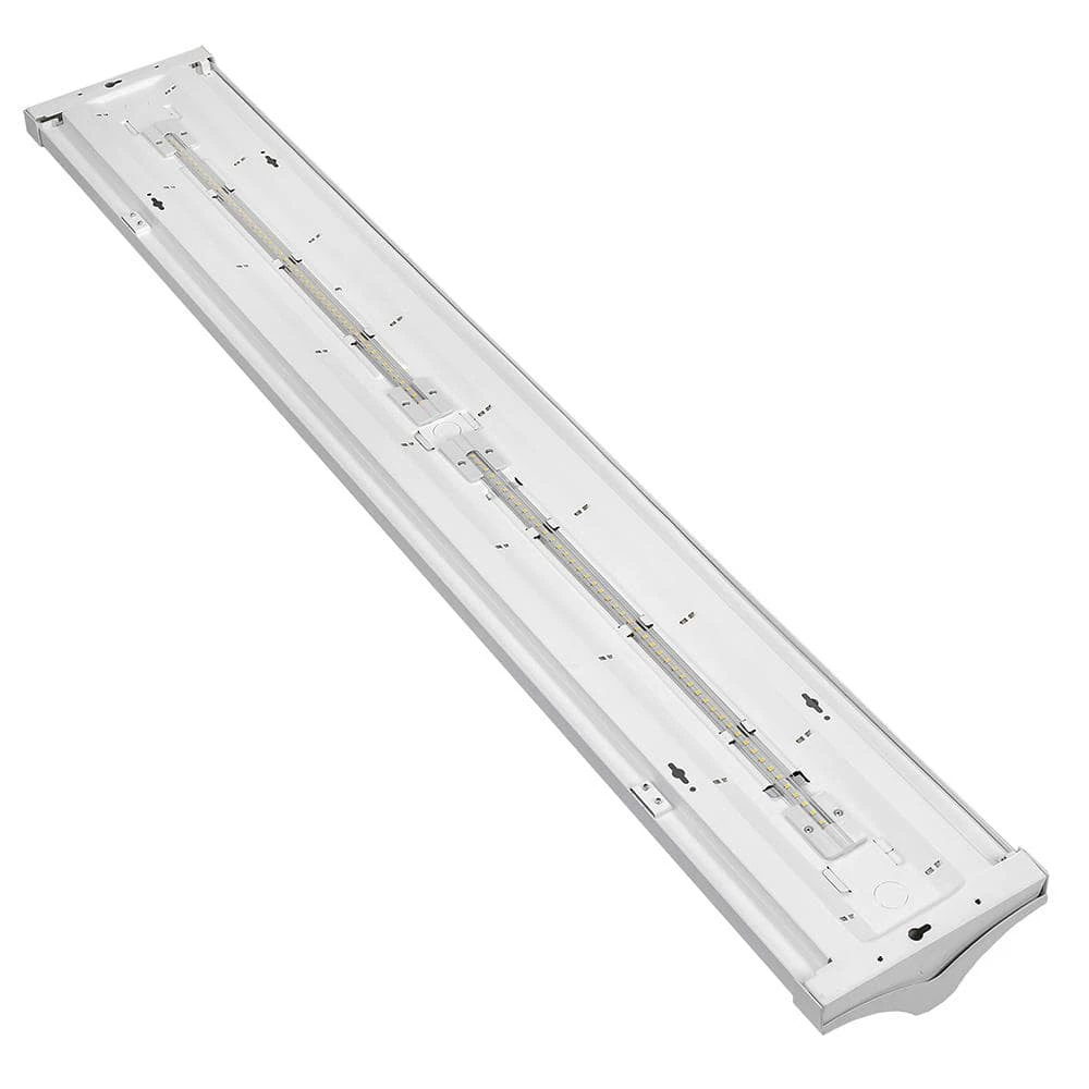 4 ft. 5000 Lumens Direct Indirect Commercial Integrated LED White Wraparound Light with Uplight Feature 4000K (4-Pack) by Commercial Electric 7 4 ft. 5000 Lumens Direct Indirect Commercial Integrated LED White Wraparound Light with Uplight Feature 4000K (4-Pack) by Commercial Electric - Image 5