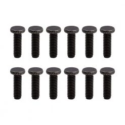 #8 Dark Chrome Ceiling Fan Light Fitter Screws (12-Pack) by Commercial Electric