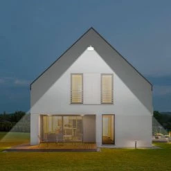 600-Watt Equivalent Integrated LED Gray Dusk to Dawn Area Light and Flood Light with 9000 Lumens Outdoor Light by Commercial Electric -OCTO LIGHTS Shop gray commercial electric parking lot lights astr75 pc 4k gr 4f 1000