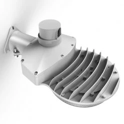 600-Watt Equivalent Integrated LED Gray Dusk to Dawn Area Light and Flood Light with 9000 Lumens Outdoor Light by Commercial Electric -OCTO LIGHTS Shop gray commercial electric parking lot lights astr75 pc 4k gr 77 1000