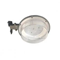 46-Watt Gray Outdoor Integrated LED Area Light Wall/Pole Mountable with Dusk to Dawn Control by Commercial Electric -OCTO LIGHTS Shop gray commercial electric parking lot lights dw9519gy a 1d 1000