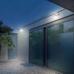 High-Performance 200-Watt Equivalent, 3300 Lumens LED Gray Dusk to Dawn Outdoor Area Light and Flood Light by Commercial Electric -OCTO LIGHTS Shop gray commercial electric parking lot lights led29 pc gr c3 1000