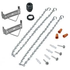 4 ft. 64-Watt Equivalent Vapor Tight Integrated LED Gray Strip Light Fixture 3600 Lumens 120-277V 4000K Bright White by Commercial Electric -OCTO LIGHTS Shop gray commercial electric strip light fixtures 54656441st 44 1000