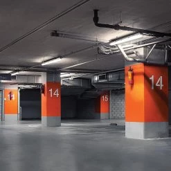 4 ft. 64-Watt Equivalent Vapor Tight Integrated LED Gray Strip Light Fixture 3600 Lumens 120-277V 4000K Bright White by Commercial Electric -OCTO LIGHTS Shop gray commercial electric strip light fixtures 54656441st c3 1000