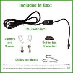 4 ft. 64-Watt Equivalent Plug-in Hardwire Integrated LED Matte Black Strip Light Fixture Linkable 3600 Lumens 4000K by Commercial Electric -OCTO LIGHTS Shop matte black commercial electric strip light fixtures 556141410 4f 1000