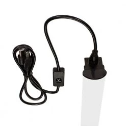 4 ft. 64-Watt Equivalent Plug-in Hardwire Integrated LED Matte Black Strip Light Fixture Linkable 3600 Lumens 4000K by Commercial Electric -OCTO LIGHTS Shop matte black commercial electric strip light fixtures 556141410 a0 1000