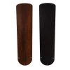 Matte Black/Wenge Wood Reversible Replacement Fan Blades (5-Pack) for 52 in. Ceiling Fans by Commercial Electric -OCTO LIGHTS Shop matte black wenge wood commercial electric ceiling fan blades 813442 64 1000