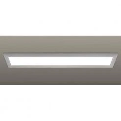 48 in. x 10 in. Low Profile Matte White Color Selectable LED Flush Mount Ceiling Light w/Night Light Feature Dimmable by Commercial Electric -OCTO LIGHTS Shop matte white 4x10 commercial electric flush mount lights 56703112 1f 1000