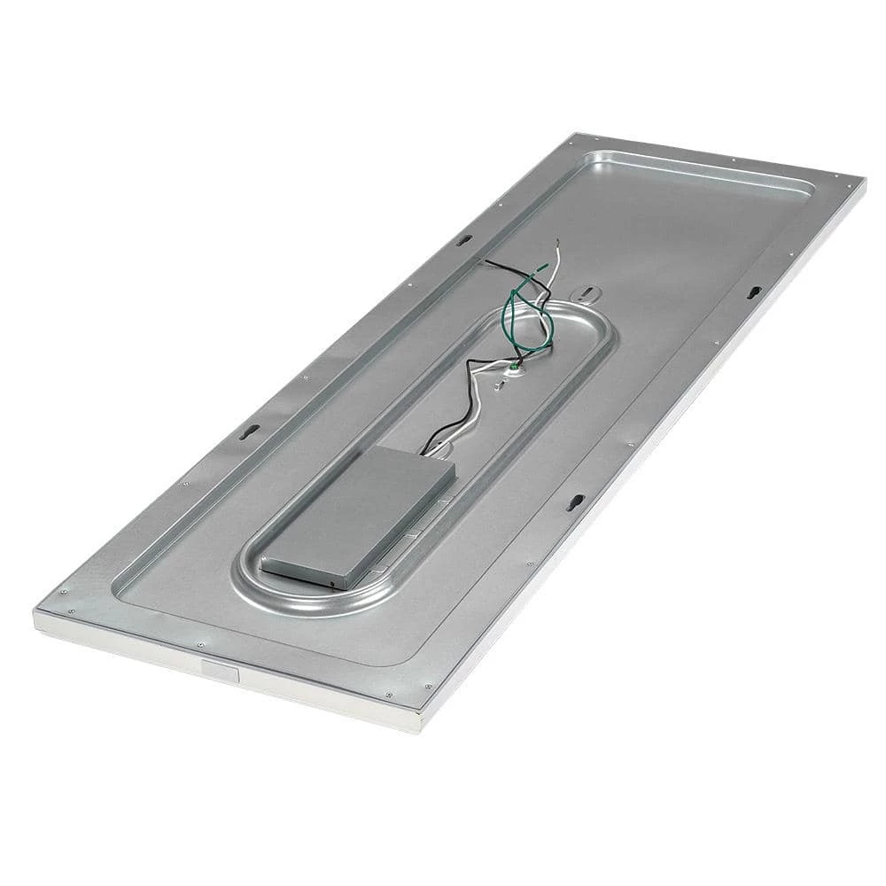 48 in. x 15 in. Low Profile Matte White Color Selectable LED Flush Mount Ceiling Light w/Night Light Feature Dimmable by Commercial Electric 7 48 in. x 15 in. Low Profile Matte White Color Selectable LED Flush Mount Ceiling Light w/Night Light Feature Dimmable by Commercial Electric - Image 5