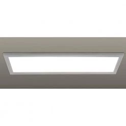 48 in. x 15 in. Low Profile Matte White Color Selectable LED Flush Mount Ceiling Light w/Night Light Feature Dimmable by Commercial Electric 22 48 in. x 15 in. Low Profile Matte White Color Selectable LED Flush Mount Ceiling Light w/Night Light Feature Dimmable by Commercial Electric -OCTO LIGHTS Shop matte white 4x15 commercial electric flush mount lights 56702112 44 1000