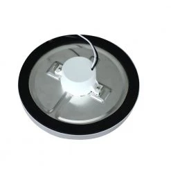 7 in. Round Nickel LED Flush Mount (4-Pack) by Commercial Electric -OCTO LIGHTS Shop nickel commercial electric flush mount lights nd01agr1 d3081 66 1000