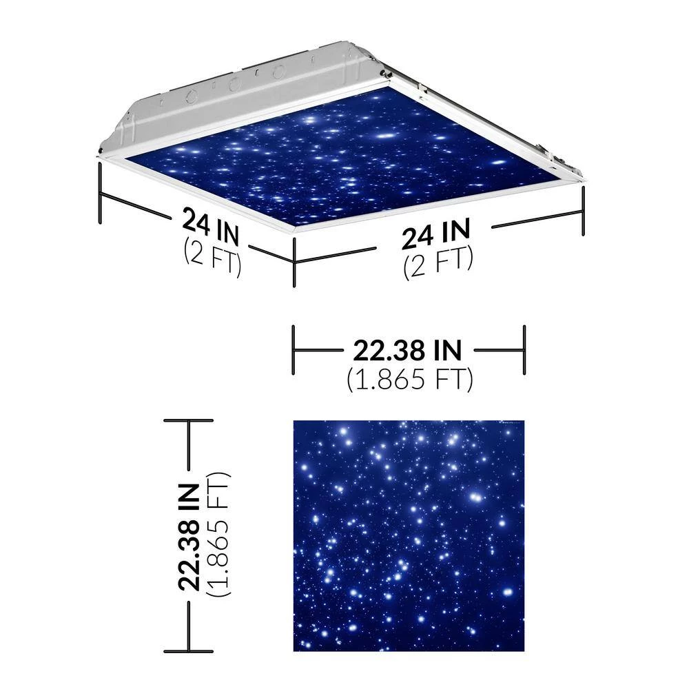 001 2 ft. x 2 ft. Fluorescent Light Filters Astronomy by OCTO LIGHTS 4 001 2 ft. x 2 ft. Fluorescent Light Filters Astronomy by OCTO LIGHTS - Image 2