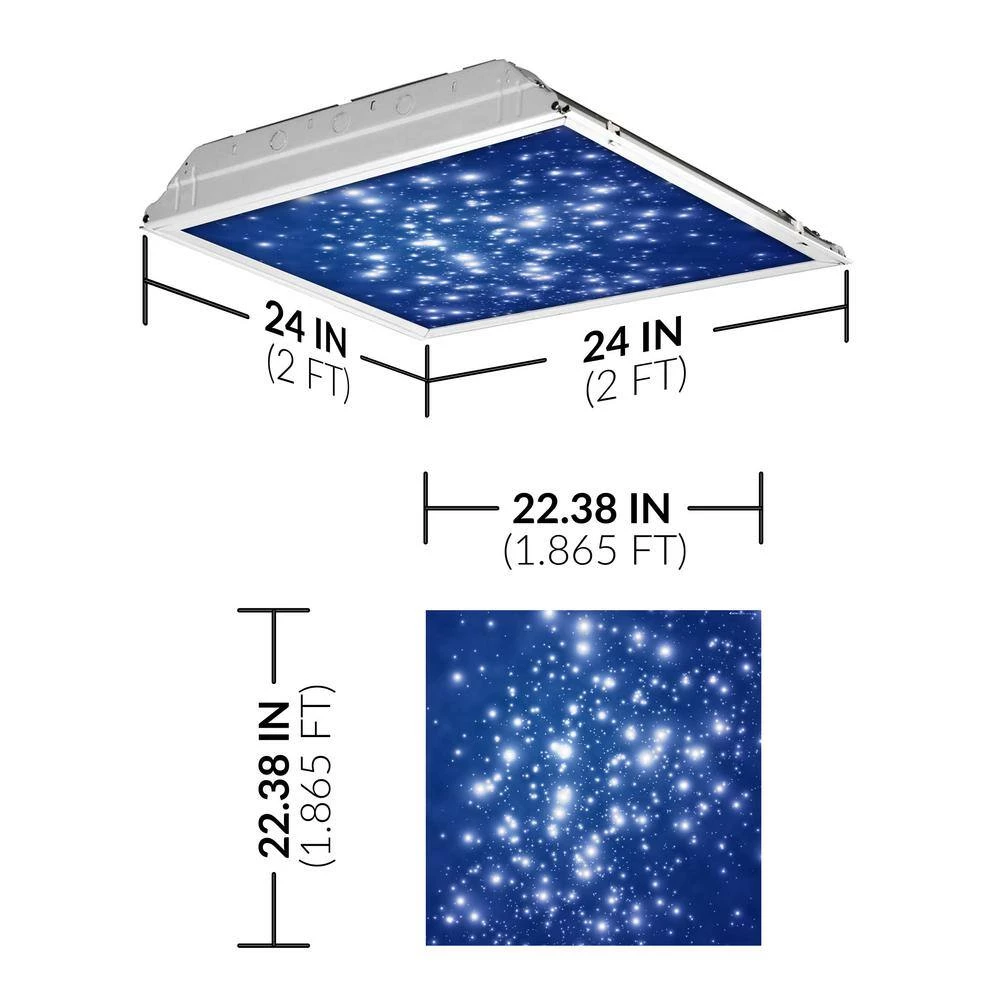002 2 ft. x 2 ft. Fluorescent Light Filters Astronomy by OCTO LIGHTS 4 002 2 ft. x 2 ft. Fluorescent Light Filters Astronomy by OCTO LIGHTS - Image 2