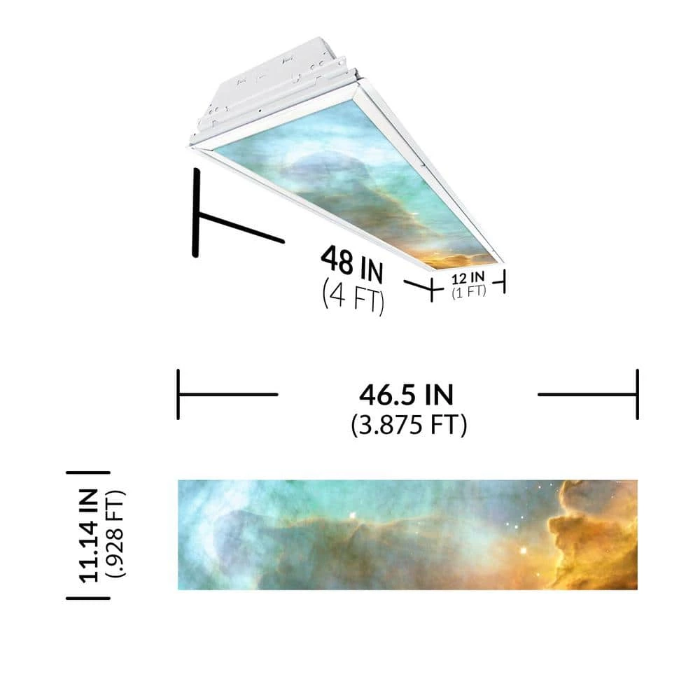 003 1 ft. x 4 ft. Fluorescent Light Filters Astronomy by OCTO LIGHTS 4 003 1 ft. x 4 ft. Fluorescent Light Filters Astronomy by OCTO LIGHTS - Image 2