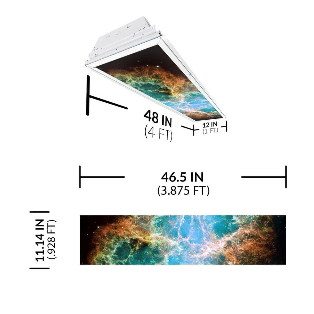 004 1 ft. x 4 ft. Fluorescent Light Filters Astronomy by OCTO LIGHTS 4 004 1 ft. x 4 ft. Fluorescent Light Filters Astronomy by OCTO LIGHTS - Image 2
