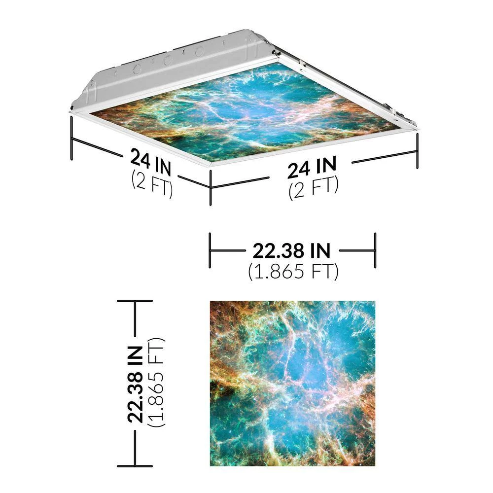 004 2 ft. x 2 ft. Fluorescent Light Filters Astronomy by OCTO LIGHTS 4 004 2 ft. x 2 ft. Fluorescent Light Filters Astronomy by OCTO LIGHTS - Image 2