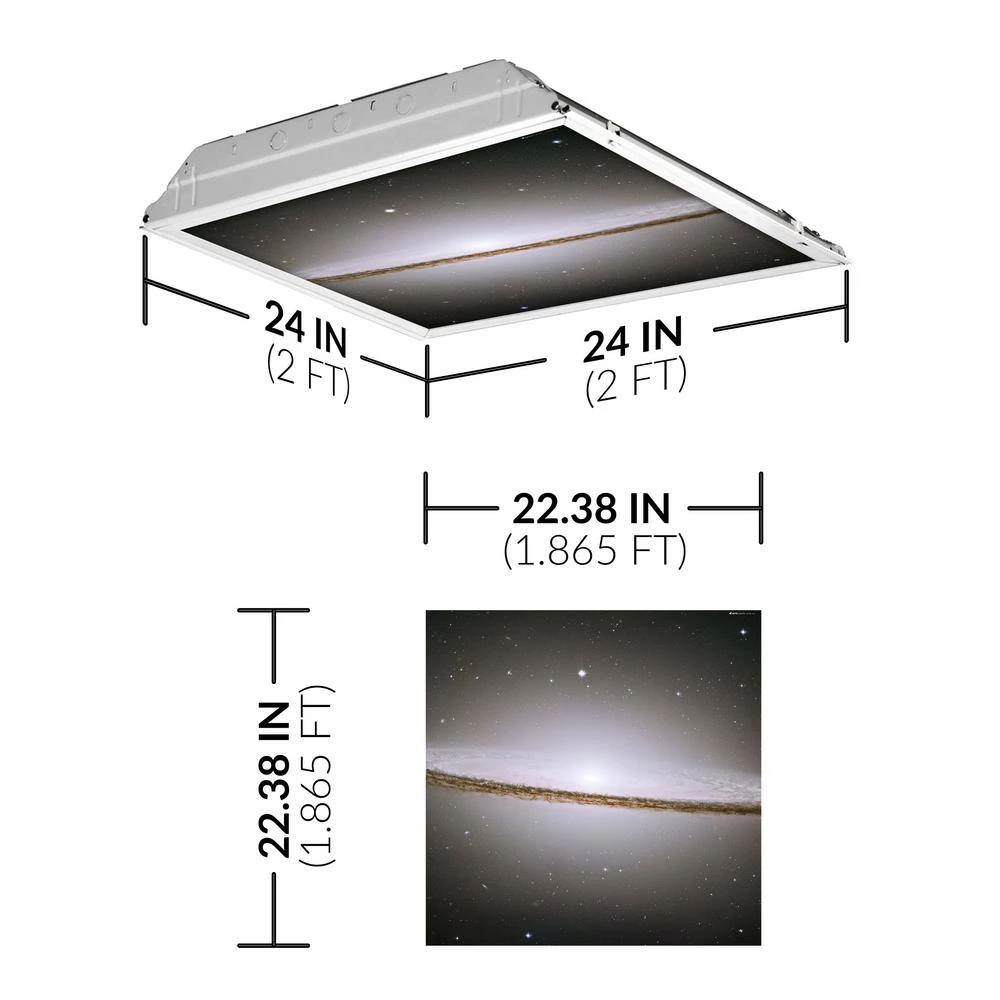 009 2 ft. x 2 ft. Fluorescent Light Filters Astronomy by OCTO LIGHTS 4 009 2 ft. x 2 ft. Fluorescent Light Filters Astronomy by OCTO LIGHTS - Image 2