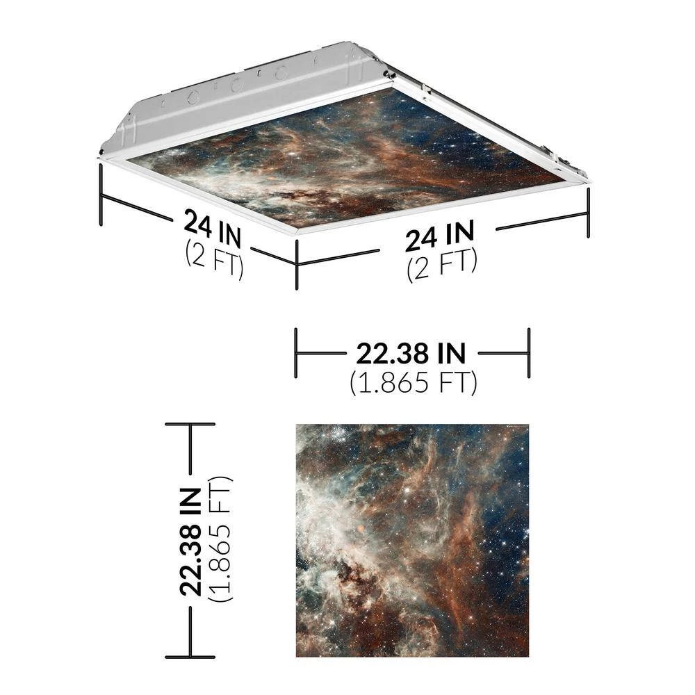 014 2 ft. x 2 ft. Fluorescent Light Filters Astronomy by OCTO LIGHTS 4 014 2 ft. x 2 ft. Fluorescent Light Filters Astronomy by OCTO LIGHTS - Image 2