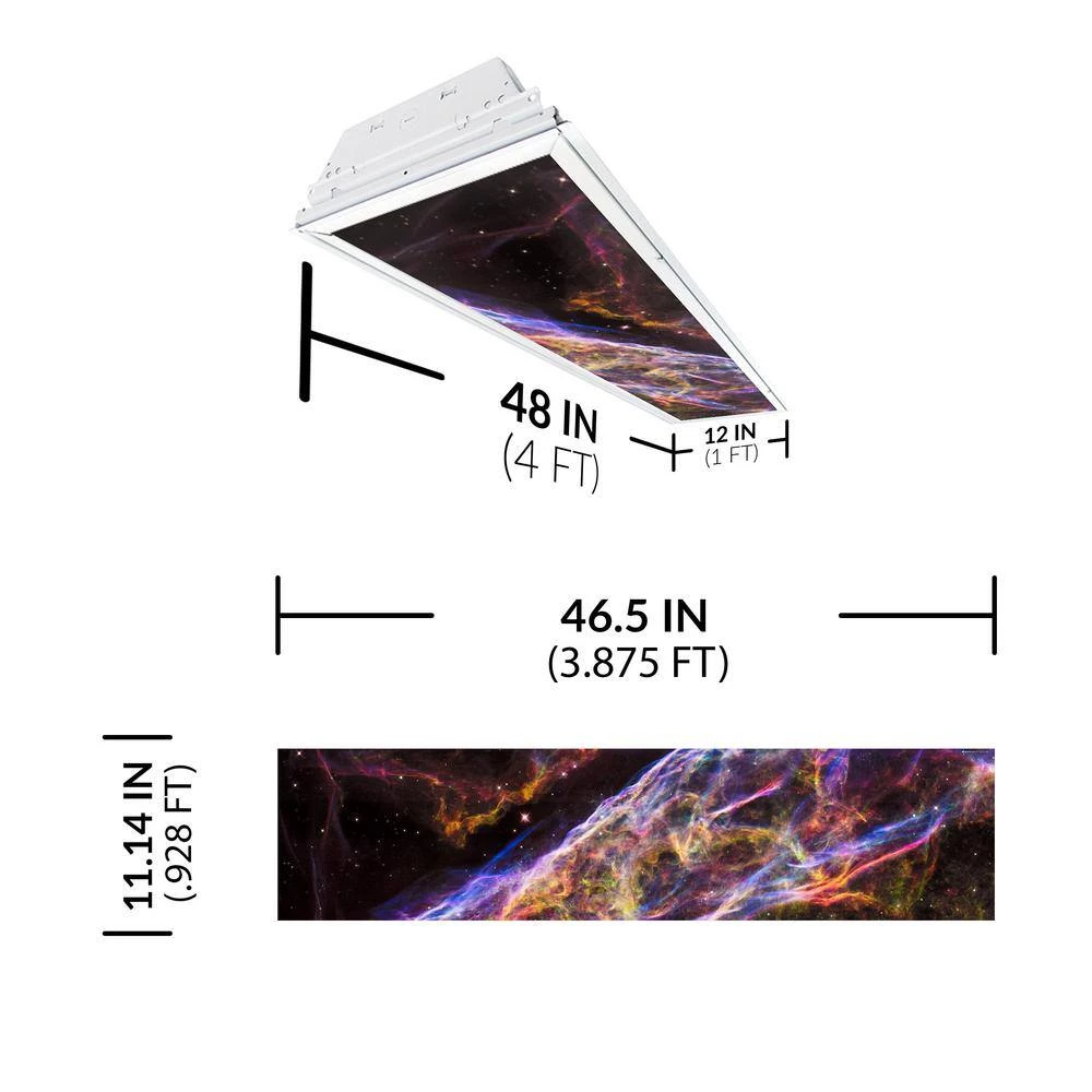 Astronomy 019 1 ft. x 4 ft. Fluorescent Light Filters by OCTO LIGHTS 4 Astronomy 019 1 ft. x 4 ft. Fluorescent Light Filters by OCTO LIGHTS - Image 2
