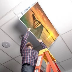 2 x 2 Fluorescent Light Filters Beach 001 by OCTO LIGHTS -OCTO LIGHTS Shop octo lights ceiling light parts bea 001 2x2 44 1000