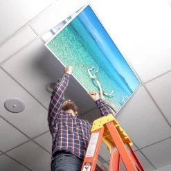 2 x 4 Fluorescent Light Filters Beach 002 by OCTO LIGHTS -OCTO LIGHTS Shop octo lights ceiling light parts bea 002 2x4 44 1000