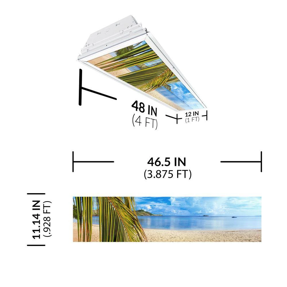 1 x 4 Fluorescent Light Filters Beach 004 by OCTO LIGHTS 4 1 x 4 Fluorescent Light Filters Beach 004 by OCTO LIGHTS - Image 2