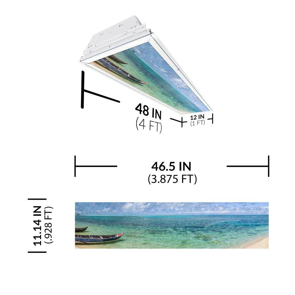 1 x 4 Fluorescent Light Filters Beach 005 by OCTO LIGHTS 4 1 x 4 Fluorescent Light Filters Beach 005 by OCTO LIGHTS - Image 2