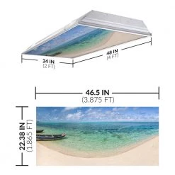 2 x 4 Fluorescent Light Filters Beach 005 by OCTO LIGHTS 10 2 x 4 Fluorescent Light Filters Beach 005 by OCTO LIGHTS -OCTO LIGHTS Shop octo lights ceiling light parts bea 005 2x4 c3 1000