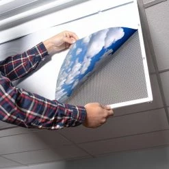 005 2 ft. x 2 ft. Fluorescent Light Filters by OCTO LIGHTS -OCTO LIGHTS Shop octo lights ceiling light parts cld 005 2x2 1f 1000