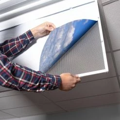 006 2 ft. x 2 ft. Fluorescent Light Filters by OCTO LIGHTS -OCTO LIGHTS Shop octo lights ceiling light parts cld 006 2x2 1f 1000