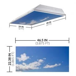 014 2 ft. x 4 ft. Fluorescent Light Filters by OCTO LIGHTS 10 014 2 ft. x 4 ft. Fluorescent Light Filters by OCTO LIGHTS -OCTO LIGHTS Shop octo lights ceiling light parts cld 014 2x4 c3 1000