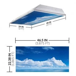 017 2 ft. x 4 ft. Fluorescent Light Filters by OCTO LIGHTS -OCTO LIGHTS Shop octo lights ceiling light parts cld 017 2x4 c3 1000
