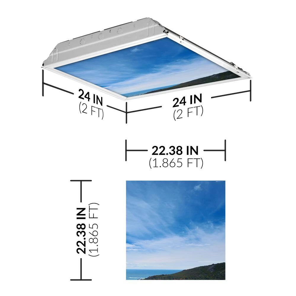 018 2 ft. x 2 ft. Fluorescent Light Filters by OCTO LIGHTS 4 018 2 ft. x 2 ft. Fluorescent Light Filters by OCTO LIGHTS - Image 2